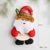 Pingente de boneco Papai Noel transfronteiriço DIY boneco de neve de tecido boneco de decoração de árvore de Natal pingente de boneco