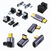 Tipo c adaptador usb 3.1 adaptador lightning interface plugue magnético macho adaptador extensão cotovelo