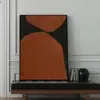 Viento Silencioso Abstracto Arte Grande Pintura Decorativa Fondo de Sofá Pared Mural de Piso Edición Vertical Habitación Modelo Pintura Colgante