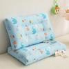 Almohada Infantil Algodón Hilo Doble Capa Dibujos Animados Guardería Almohada Infantil Núcleo Almohada Confort Siesta Bebé Almohada Cervical Venta al por Mayor