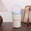 Vaso térmico de alta calidad, portátil, de gran capacidad, con separador de té, asa y cordón, perfecto para uso en exteriores.