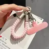 Cable de teléfono elástico colorido cordón para teléfono móvil muñeca llavero corto bolsa colgante resistente anti-pérdida estilo ins nuevo