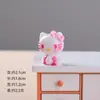 Miniaturas de Gato de Dibujos Animados Figuras de Resina Lindas Decoraciones de Bolsa Ciega de Grano de Arroz Accesorios para Manualidades Venta al por Mayor