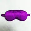 Antifaz de Seda Sintética para Dormir durante la Siesta, Bloqueador de Luz, Transpirable, Antifaz Elástico con Logo Impreso, Antifaz de Seda de Doble Cara al por Mayor