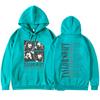 Sudadera Holgada Casual de Manga Larga Gris del Tour Time de Taylor Swift Transfronterizo