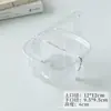Cesta de Flores Portátil Caja para Pastel Caja de Empaque para Rollo de Pastel Caja de Empaque para Lasaña de Niños Tiramisú Polvo de Hielo Macaron