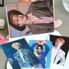 ¡Vamos a cultivar! Hou Dou Men Diez Días de Trabajo Duro Foto de Concierto Postal Polaroid Tarjeta Pequeña Creativa Alta Definición Tarjeta Lomo