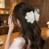 Pasador de Flor para Mujer, Accesorio para el Cabello Atmosférico, Accesorio de Playa, Pinza para el Cabello Estilo Vacaciones, Adorno de Flor para el Cabello, Pinza para Foto de Viaje