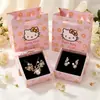 Caja de Empaque de Dibujos Animados Gato KT Joyería de Gama Alta Exquisita Caja de Regalo para Joyería Collar Anillo Pulsera Aretes Stud Empaque de Joyería