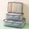 Bolsa de almacenamiento de viaje, bolsa organizadora de ropa interior, bolsa de viaje para guardar ropa y zapatos