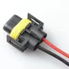 Suporte de farol de neblina para carro Base de lâmpada H11 9006 9005 Lâmpada de farol H4 Conector de modificação de plugue cerâmico