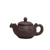 Tetera de Arena Morada Mineral Original Dragón Chino Tallado a Mano Tetera de Cerámica para Uso Doméstico Gran Capacidad Juego de Té Cerámico 300ml