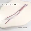 Pingente de bolsa estilo fita DIY pingente de bolsa feito à mão materiais fio de renda nó romano feito à mão acessório versátil decoração