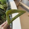 Nuevo Clip Triángulo Oblicuo de 10 cm Hebilla Mariposa Pinza para el Cabello Moda Simple Elegante Pinza para el Cabello Retro Lujo Ligero Accesorios para el Cabello