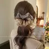 Elástico de Cabelo de Fita para Mulheres 2026 Novo Estilo Corda de Cabelo para Coque Alta Elasticidade Acessório de Cabelo Ornamento de Cabelo