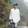 NASA Montanha Outdoor Absorção de Umidade Secagem Rápida Manga Longa Camiseta Masculina Início da Primavera Novo Esporte Lazer Camisa Básica de Casal