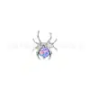 Brincos de Aranha em Liga de Titânio F136 Opala G23 Studs de Osso de Orelha em Titânio Joias para Piercing Corporal Acessórios de Orelha Cabeças de Reposição
