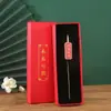 El Futuro es Prometedor Marcador Metálico Creativo Futuro Brillante Lista Dorada Marcador para Estudiante Estilo Chino Regalo Conmemorativo
