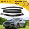 Adequado para 09-24 Subaru Outback Xubao Protetor de Chuva para Porta de Carro Sobrancelha de Chuva para Janela de Carro Decoração de Modificação de Protetor de Chuva