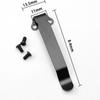 Herramienta Piezas DIY portaherramientas plegable clip trasero de acero inoxidable clip de bolsillo clip para herramientas accesorios herramienta para hacer clip