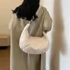 Bolso de Hombro para Mujer Estilo Coreano con Patrón Acolchado de Gama Alta, Bolso Tote de Moda, Bolso de Gran Capacidad con Hilo Bordado, Cruzado para Negocios y Viajes Diarios
