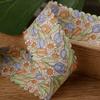 Floral impresso fita vintage diy arco artesanal acessórios para o cabelo roupas sapatos e chapéus acessórios flor fita de embalagem