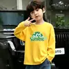 Camiseta de Ropa Interior Nueva Modelo Otoño e Invierno 2026 para Niños Niños, Camiseta de Manga Larga de Algodón Puro de Dibujos Animados para Bebé Niño