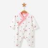 Roupas para bebê recém-nascido primavera, outono e verão algodão fino recém-nascido 0 criança pequena 3 meses e macacão completo para lua de mel
