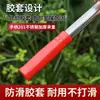 Nueva hoz de acero inoxidable, cuchilla para cortar hierba, hoja curva en forma de media luna, para cortar hierba y picar madera, acero inoxidable, templada y forjada, para uso agrícola