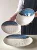 Recomendado ~ Personalidad Creativa Horno Esmalte Copo de Nieve Tazón de Verduras Retro Japonés Hogar Cerámica Horno Tazón de Cara Ligeramente Defectuoso
