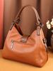 2025 Bolso Nuevo de Moda Retro Europeo y Americano Xidi Paul Bolso Media Luna Bolso Baguette Bolso de Hombro Cruzado Compartimento de Gran Capacidad Bolso para Mujer