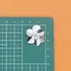 Parche de Tela con Lentejuelas de Flor Tridimensional Hecha a Mano Multicolores para Accesorios de Ropa, Decoración de Zapatos y Bolsos, Flores Cosidas a Mano
