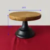 Nuevo Soporte de Exhibición de Mesa de Postres Estilo Chino Mesa de Exhibición Vintage para Descanso de Negocios Mesa de Postres para Ceremonia de Boda