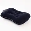 Suministro Directo de Fábrica Almohada Inflable de Seda de Leche Presionable Almohada Inflable para Cuello Portátil para Viajes en Avión Guardable Almohada Inflable en Forma de U