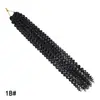 Trenzas de Ganchillo para Comercio Exterior, Extensiones de Cabello Tejidas a Mano para Mujeres Africanas, Extensiones de Trenzas Twist 18 pulgadas Passiontwist
