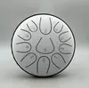 Tambor Etereo Mini de 6 Pulgadas 11 Tonos Clave C de Acero al Carbono Espesado Aleación de Titanio para Adultos y Niños, Tambor Amigable para Principiantes con Accesorios Completos