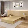 Cama de Hotel Móveis de Hotel Quarto Padrão Conjunto Completo Pousada Apartamento Cama de Casal Solteiro Quarto para Aluguel Cama Tipo Especial Quarto Individual Fixo