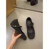 Zapatos Mary Jane de Felpa para Mujer 2026 Invierno Nuevo Estilo Uso Exterior Aumentan la Altura Correa Única Hebilla Versátiles Cálidos Zapatos de Lana y Algodón para Mujer