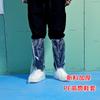 Cubrezapatos de Plástico, Tubo Largo, Impermeable para Exteriores, Adecuado para Rafting y Uso en Granja, Protector, Engrosado, Impermeable, Tubo Alto, Estilo Largo