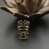 Latón Vintage Cráneo Cuchillo Gota Cuerda de Paraguas Colgante Pulsera Accesorios Colgante Cuenta Hebilla Cremallera Gota Accesorios Pequeños
