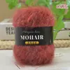 Fio de Alpaca e Mohair Suli 25g Espessura Média Cabelo Longo para Tricô à Mão Chapéus e Cachecóis, Comércio Exterior