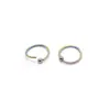Aros de Bola Estilo Clásico para Comercio Exterior Transfronterizo, Anillos para Nariz de Acero Inoxidable, Aros para Oreja, Aretes Universales y Otras Joyas para Perforación Corporal en Stock