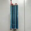 Evaporador condensador de aletas refrigerado por aire refrigerador congelador cadena de tubos de cobre aleta Intercambiador de calor fabricante no estándar suministro