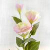 Yide flor artificial atacado eustoma trigeminal Flor decoração de casa flor falsa casamento flor de seda