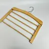 Perchero Multifuncional de Madera Maciza para Pantalones Perchero de Múltiples Niveles para Pantalones Toallero Artefacto de Almacenamiento para Armario en Casa Perchero para Bufandas Bufandas de Seda Pantalones