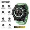Reloj Sanda Cuenta Regresiva Multifunción Doble Hora Estudiante Deportivo Cuenta Regresiva Impermeable Luminoso Reloj Electrónico