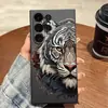 La funda para teléfono más vendida de Temu para hombre, ilustración personalizada de tigre feroz para Samsung S20 Ultra con protección precisa para el orificio de la cámara