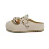 Zapatillas Cerradas para Mujer Y705 2026 Verano Nuevas Estilo Coreano Ins Casual de Moda Versátiles Zapatos de Media Zapatilla para Estudiantes