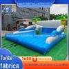 Fabricantes de comércio exterior máquina de touradas PVC inflável cama de salto inflável castelo slide diversão inflável slide casa