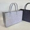 Bolsa de Compras de Fieltro para el Festival del Medio Otoño, Bolso de Hombro, Bolsa de Regalo con Impresión de Logotipo, Bolsa de Fieltro de Gran Capacidad, Bolso Tote